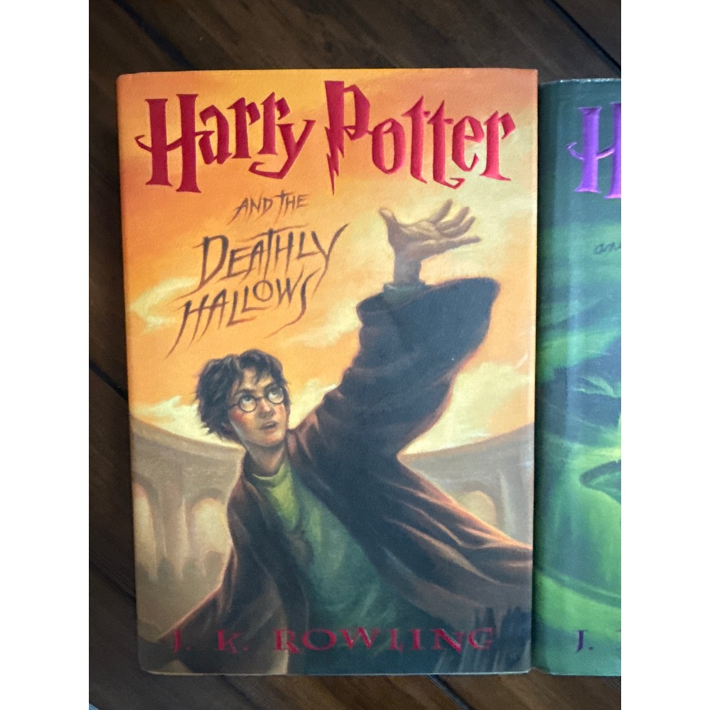 Harry Potter Book Set (5,6,7) Hardcover 1st Edition Wizard Fantasy Magic Y2K